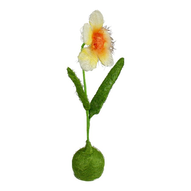 Daisy Flower Artificial Spring Floral Table Top Decoration Green yellow