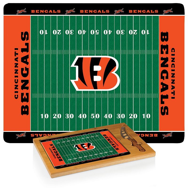 Picnic Time Cincinnati Bengals Cutting Board Serving Tray