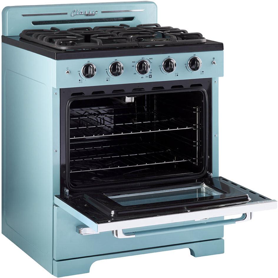 Unique Appliances 30-inch Freestanding Gas Range with Convection Technology UGP-30CR T