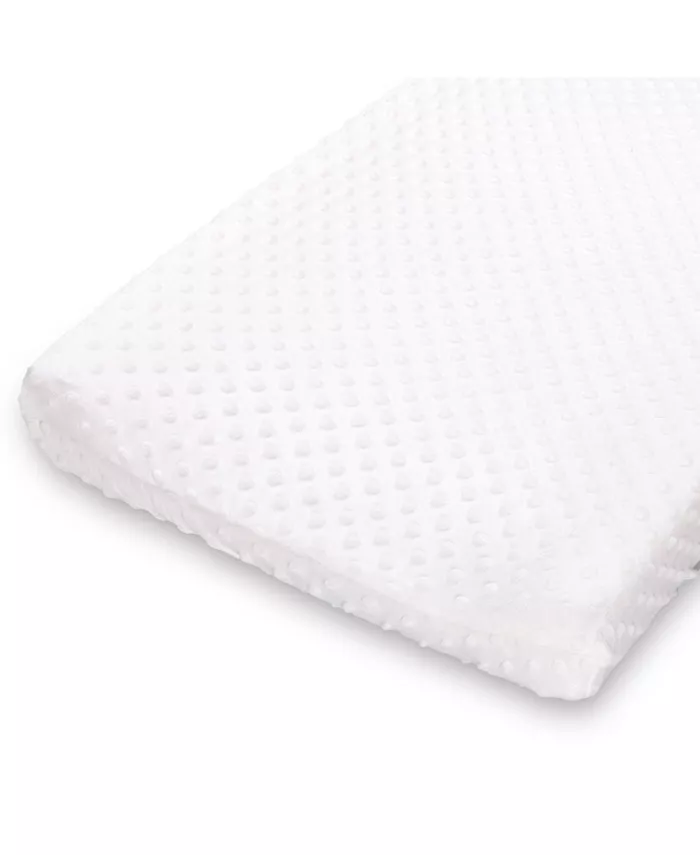 The Peanutshell 2 Pack Minky Dot Solid Changing Pad Covers