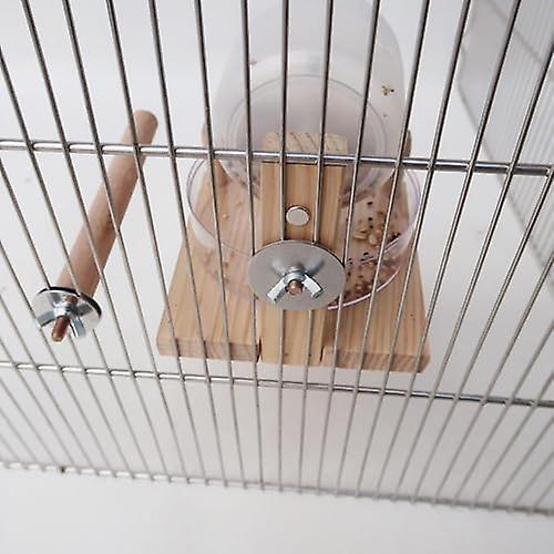 Parakeet Food Container | Bird Parrot Dispenser Food Feeder Bowls - Reusable Parakeet Cage Accessori