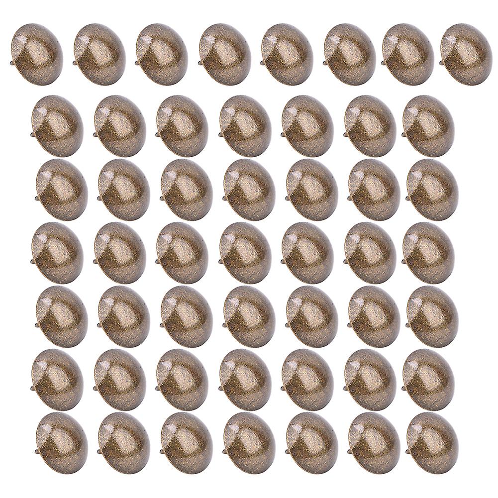 50pcs Thickened Upholstery Nails Tacks Stud Pushpin Round Head Decorative Thumbtack Hardware Parts(23x23mm )