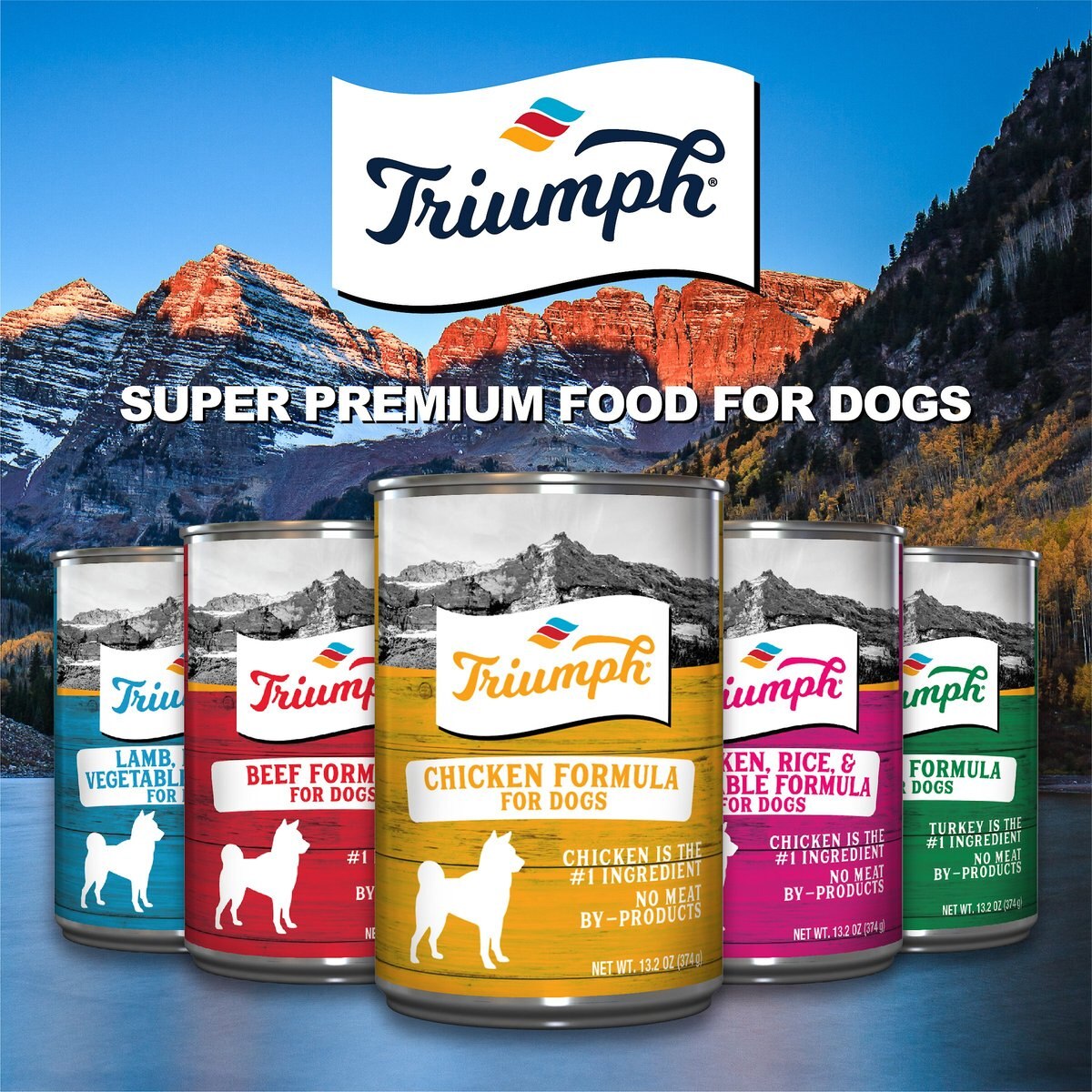 Triumph Chicken Formula Canned Dog Food