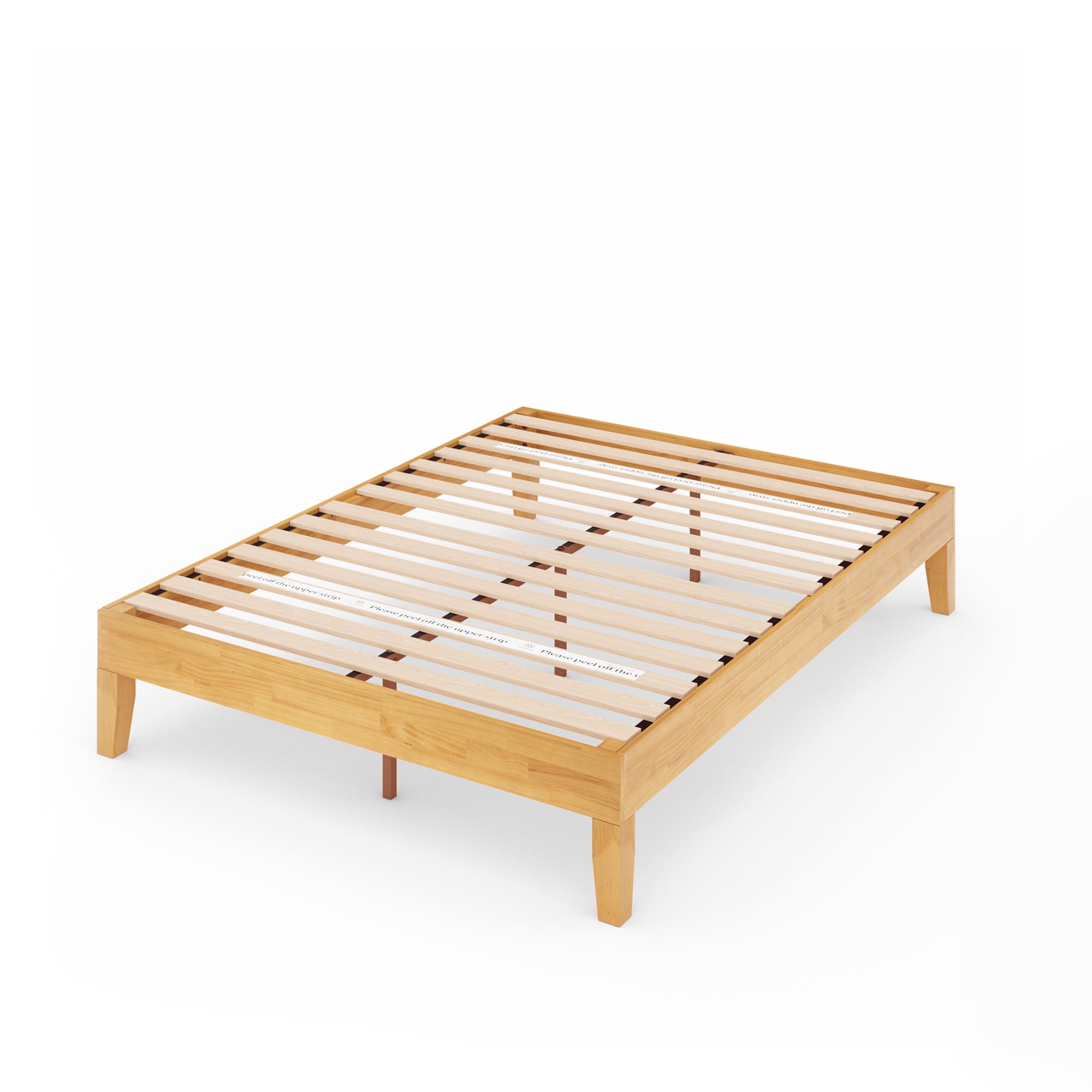 Zinus Moiz 14” Deluxe Wood Platform Bed Frame, Queen