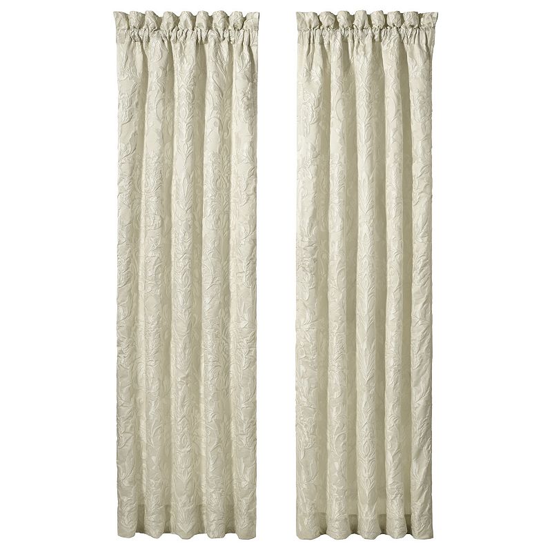 Five Queens Court Maddison Set of 2 Window Curtain Panels