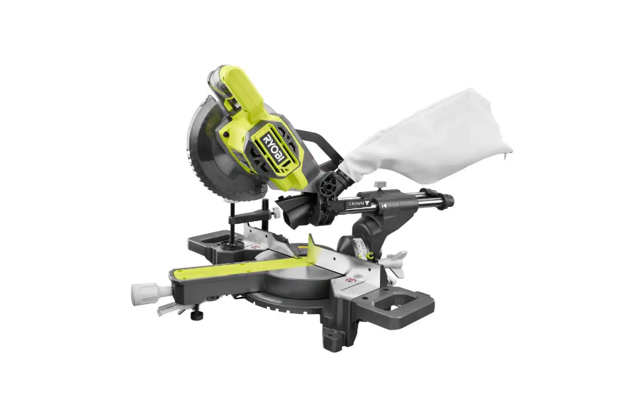 RYOBI PBT01B ONE+ 18V Cordless 7-1/4 in. Sliding Compound Miter Saw