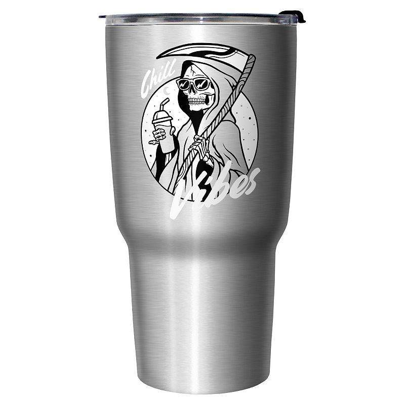 Grim Reaper Chill Vibes 27-oz. Stainless Steel Insulated Travel Tumbler