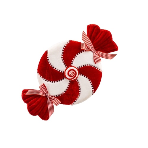 17 Peppermint Candy Ornament Set of 2