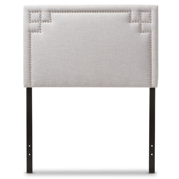 Taylor and Olive Dovetail Modern and Contemporary Twin-size Fabric Upholstered Headboard - - 20543679