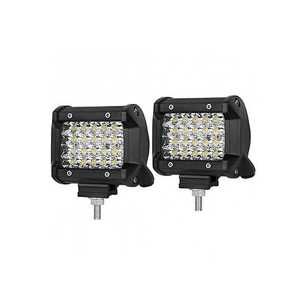 4 Inch Spot LED Work Light Bar Philips Quad Row (2 Pcs)