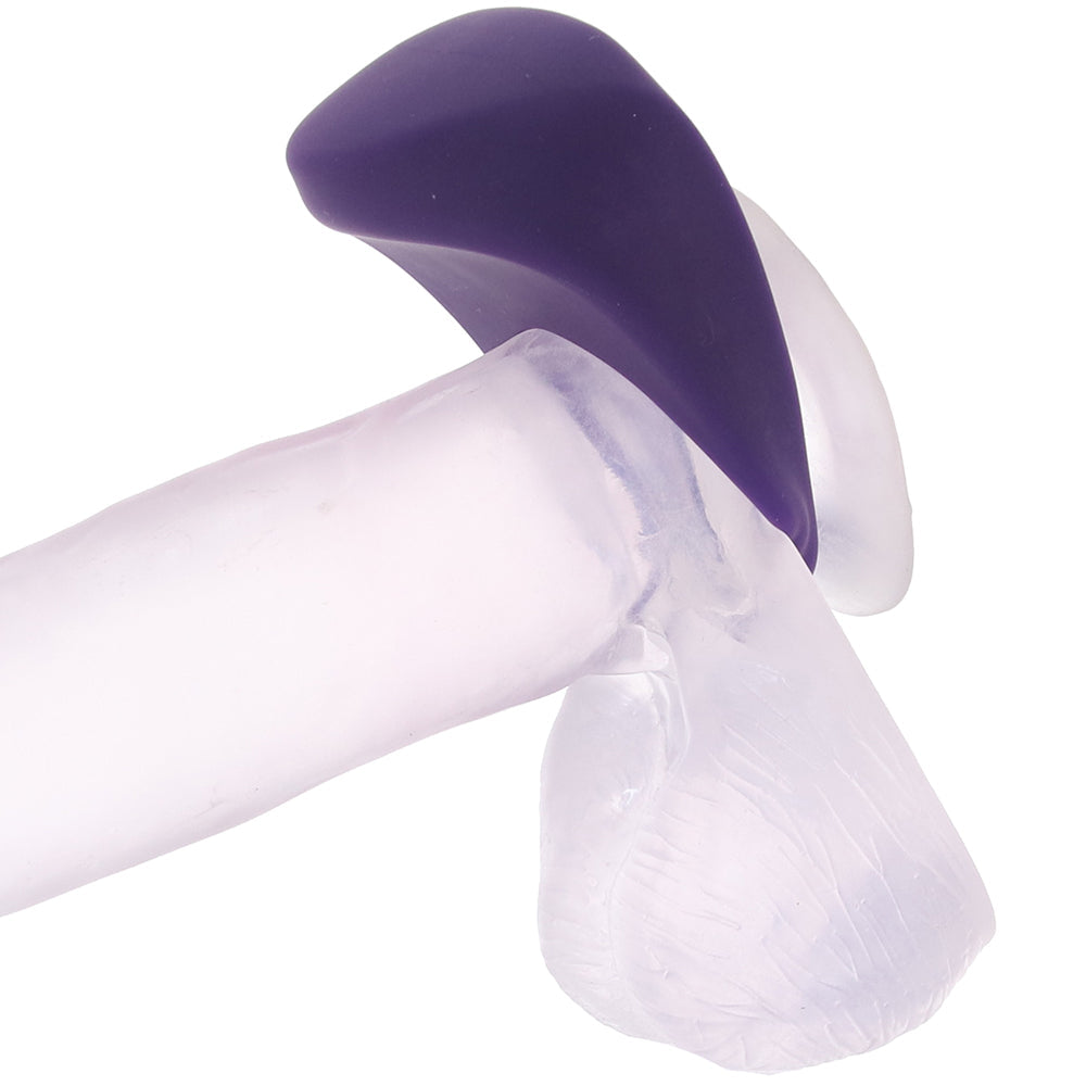 Driver Rechargeable Vibrating C-Ring in Purple