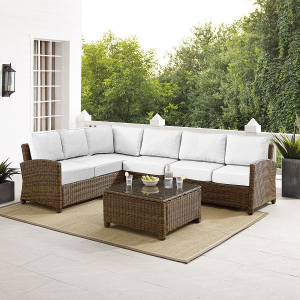 Bradenton 5Pc Outdoor Sectional Set - Sunbrella