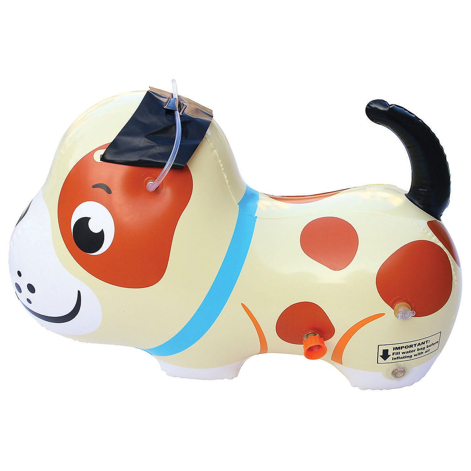 Banzai Inflatable Wiggle Waggle Sprinkling Pup Pool Toy