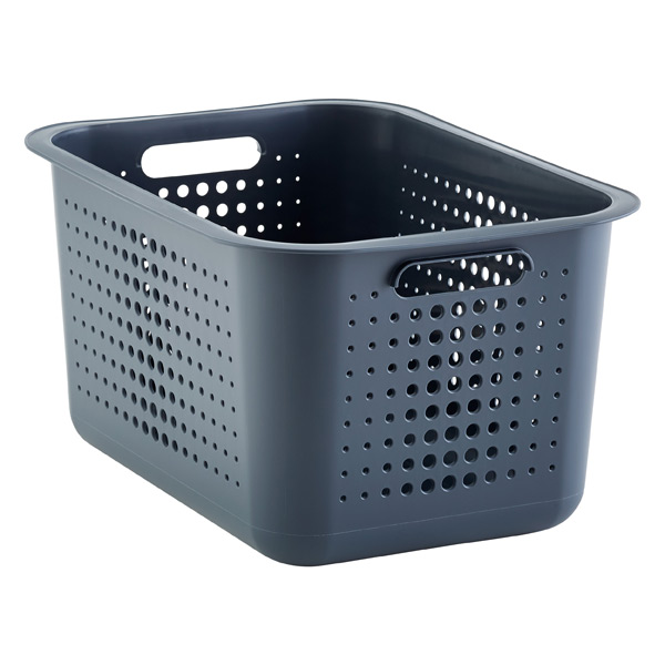 White Nordic Storage Baskets with Handles