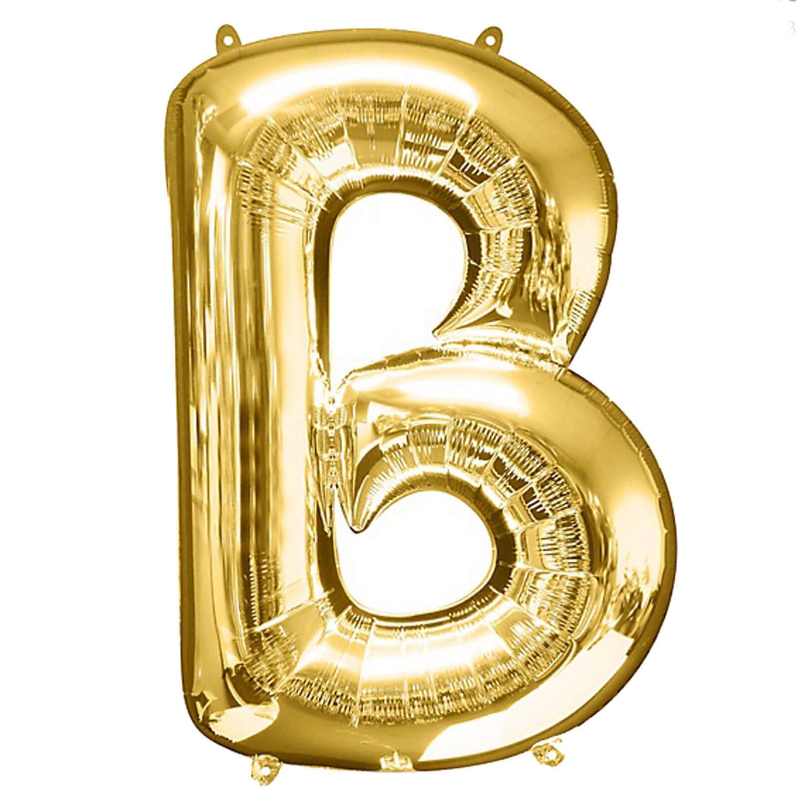 Shiny Metallic Gold Mylar Foil Helium/Air Number and Letter Balloons 40