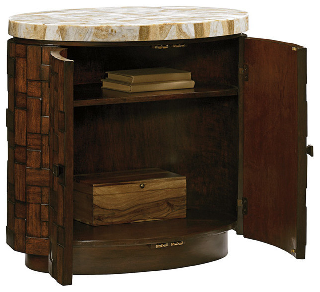 Emma Mason Signature Oak Haven Oval Accent Table  TOM0093   Transitional   Side Tables And End Tables   by Emma Mason  Houzz