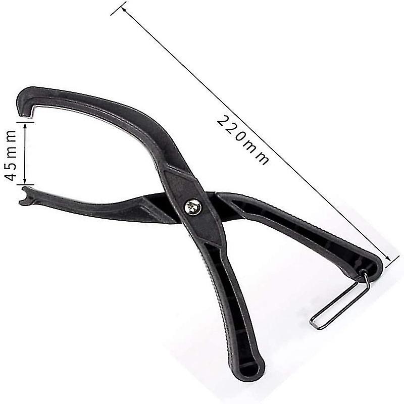 Bike Tire Lever， Bike Tire Pick Tool Nylon Mountain Bike Tire Clamp Tire Repair Pliers The Black