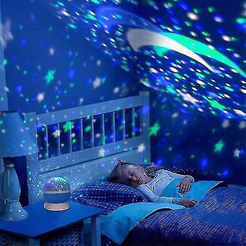 Miman Night Light Starry Night Lamp Led Star Projector For Kids Children