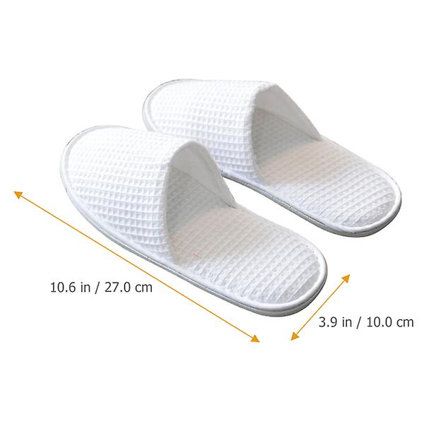 4 Pairs Disposable Slippers Hotel Cotton Slippers Wedding Slippers Spa Slippers