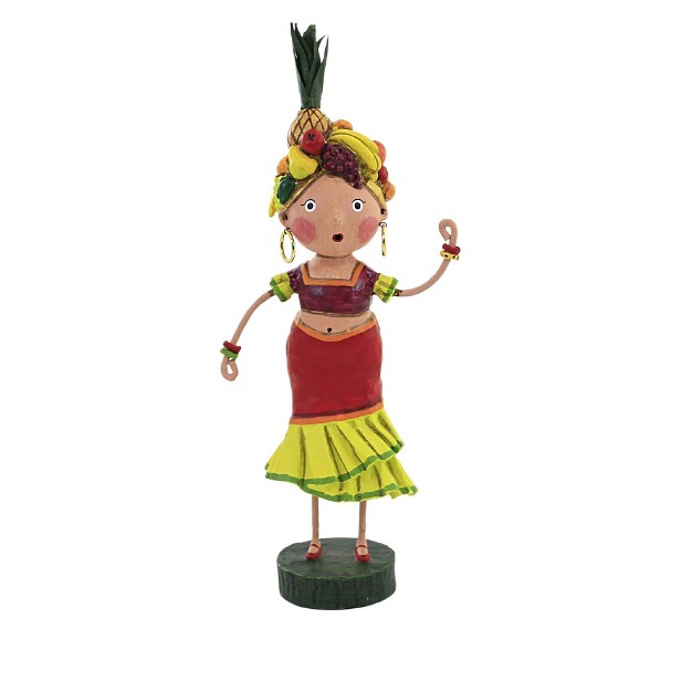 Lori Mitchell Chiquita One Figurine 8 5 Inches Fruit Head Piece 14482 Polyresin Red