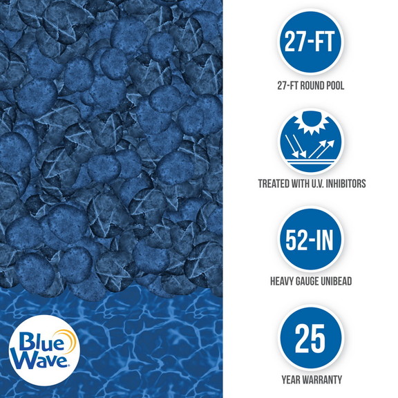 Blue Wave NL520 40 Pebble Cove 27 ft Round Heavy G...