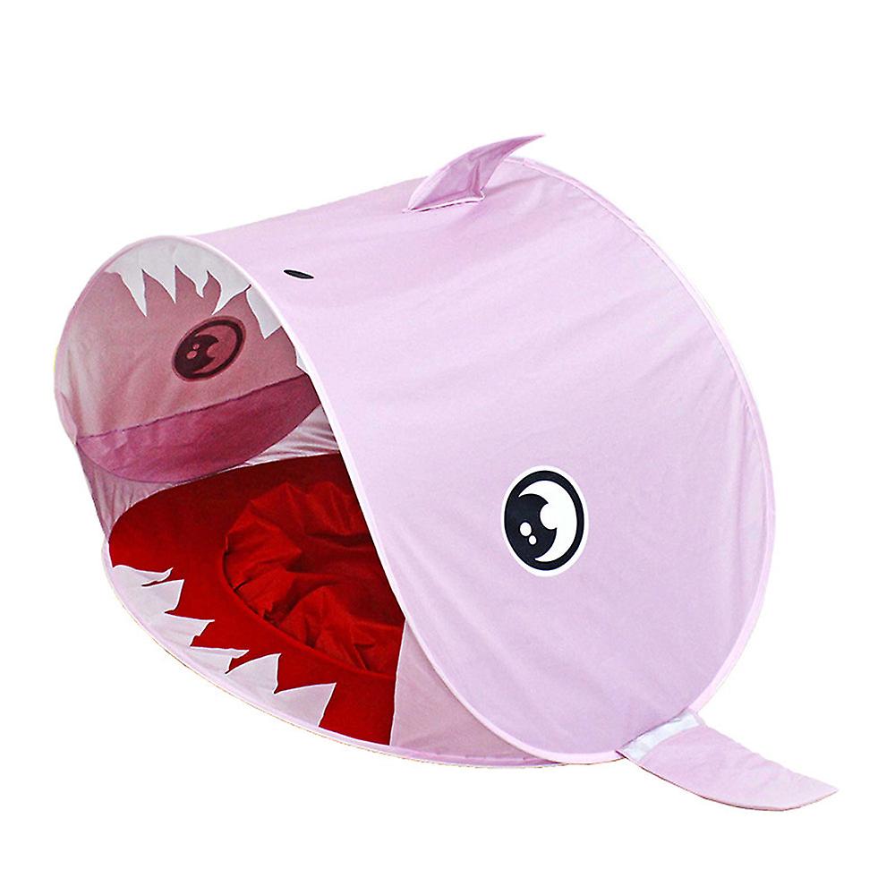 Baby beach shark tent with shallow dipping pool