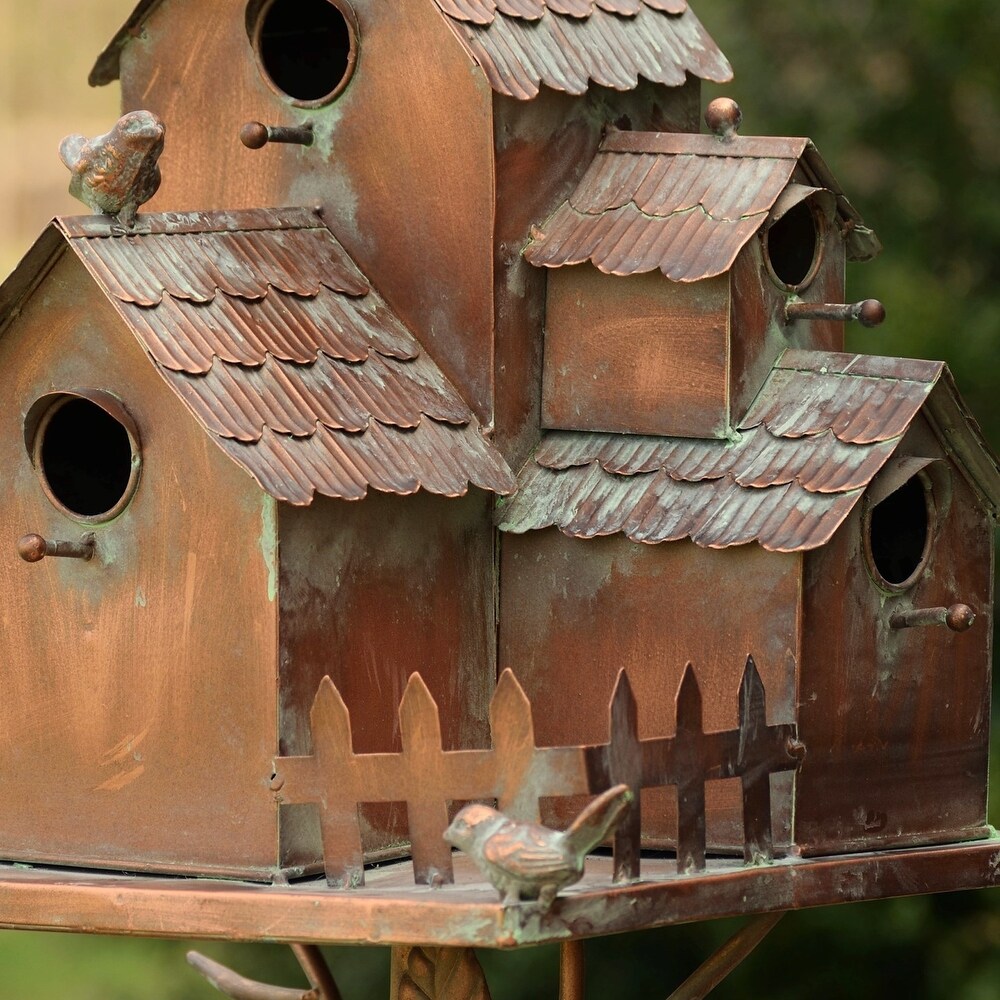 Country Style Iron Birdhouse \