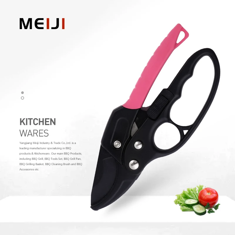 MEIJI 2023 Planner Manufacturers Garden Scissors High Quality Wholesale Pruning Shears For Flowers Garden Tree Branch Trimming