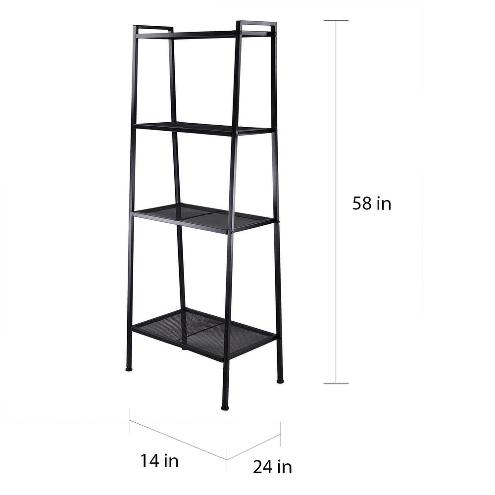 4 tier Storage Ladder Bookshelf