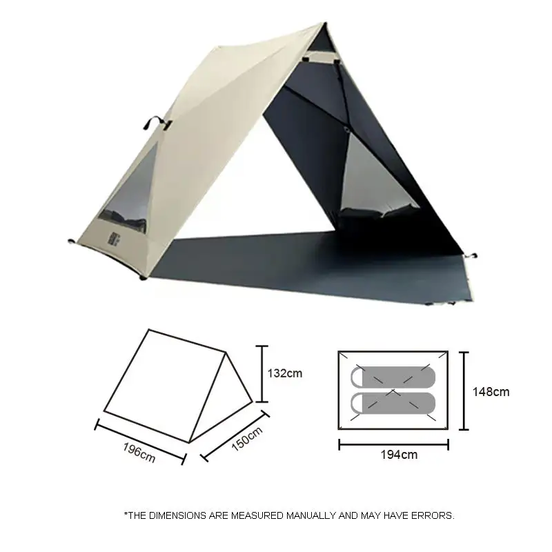 Beach Tent Portable Sunshade 2 3 Person Waterproof Camping Tent Outdoor Travel Hiking Easy Camping Tent