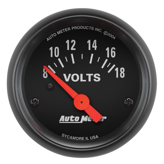 AutoMeter 2645 GAUGEVOLTMETER2 1/16in.18VE...