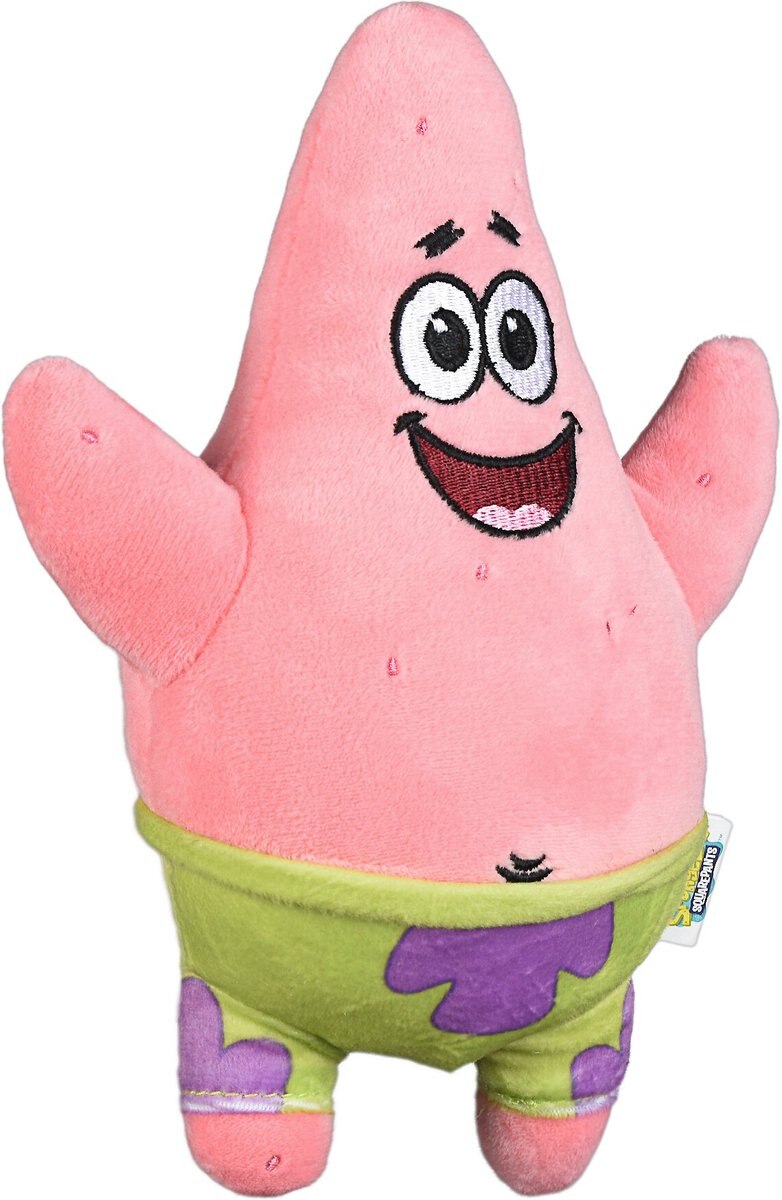 Fetch For Pets SpongeBob Patrick Squeaky Plush Dog Toy