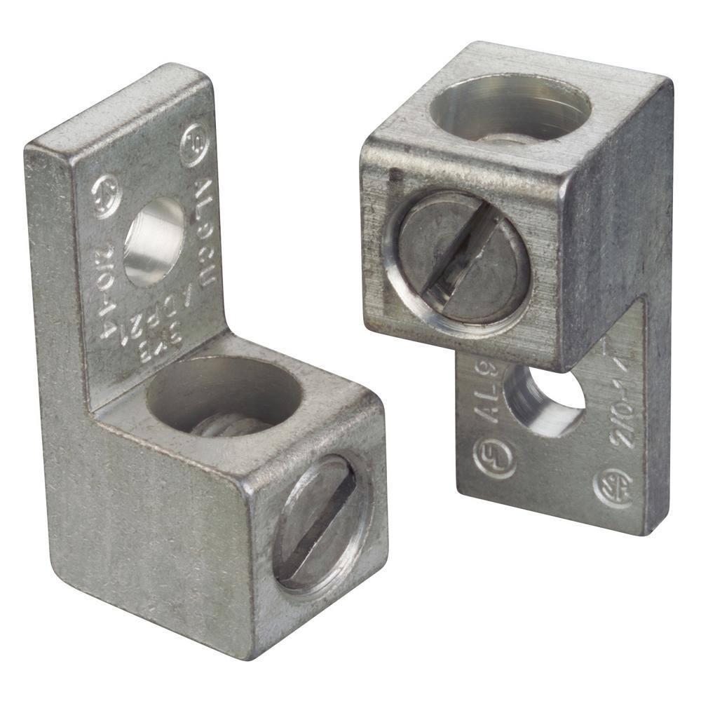 Commercial Electric 20 to #14 Dual Rated Mechanical Wire Connector with Single Conductor Mount (2-Pack) ADR21-B2-5