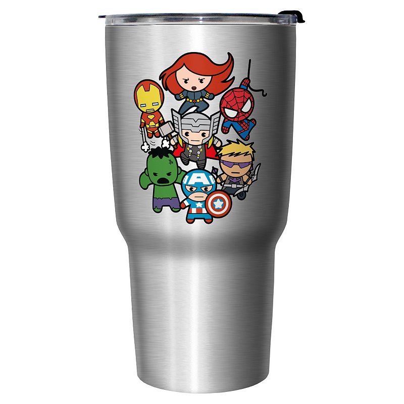 The Avengers Kawaii Group 27 oz Stainless Steel Travel Mug