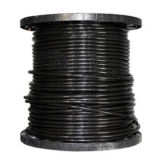 Cerrowire 500 ft. 3 Gauge Black Stranded Copper THHN Wire 112-4501J