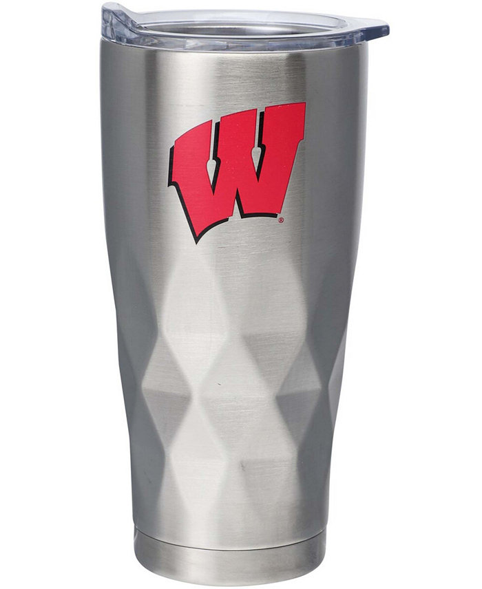 Memory Company Multi Wisconsin Badgers 22 oz Diamond Bottom Stainless Steel Tumbler