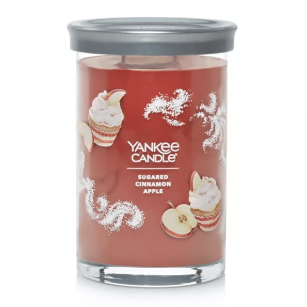 Yankee Candle  Signature Large Tumbler Candle in Sugared Cinnamon Apple