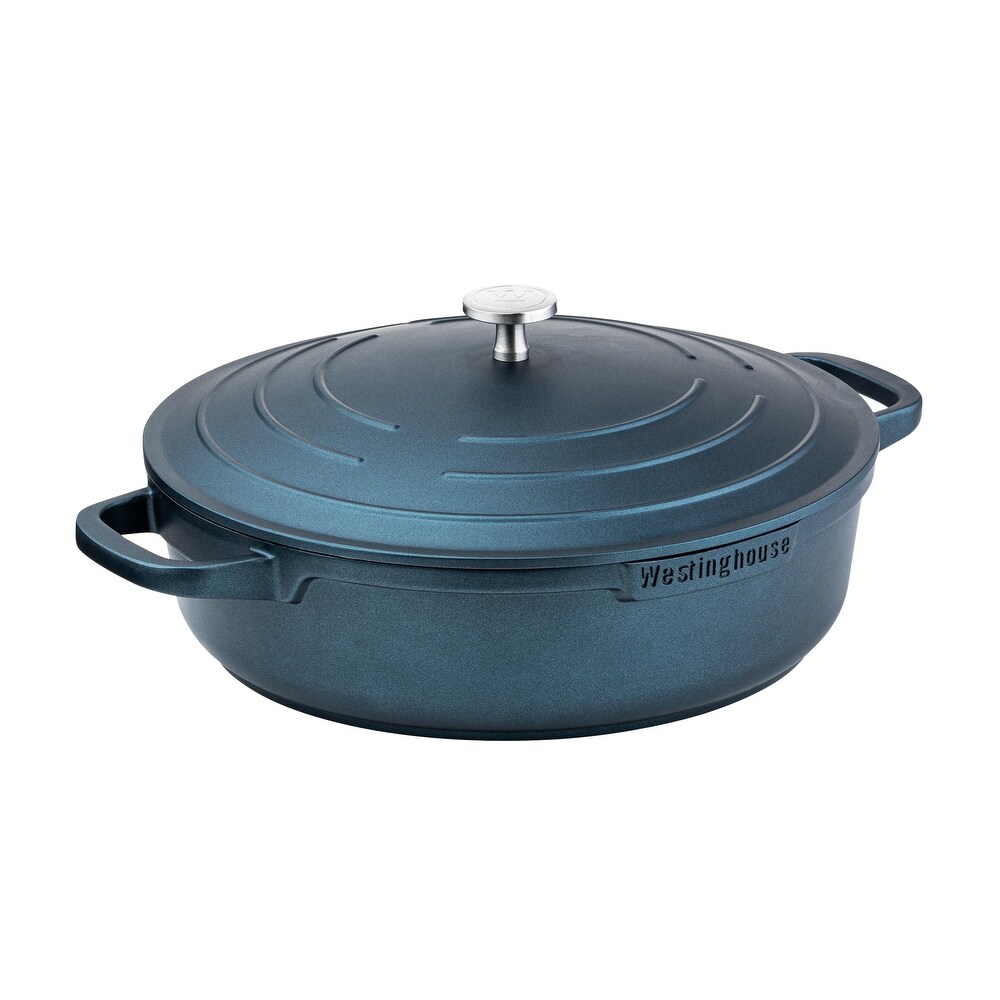 28cm Low Casserole with Lid