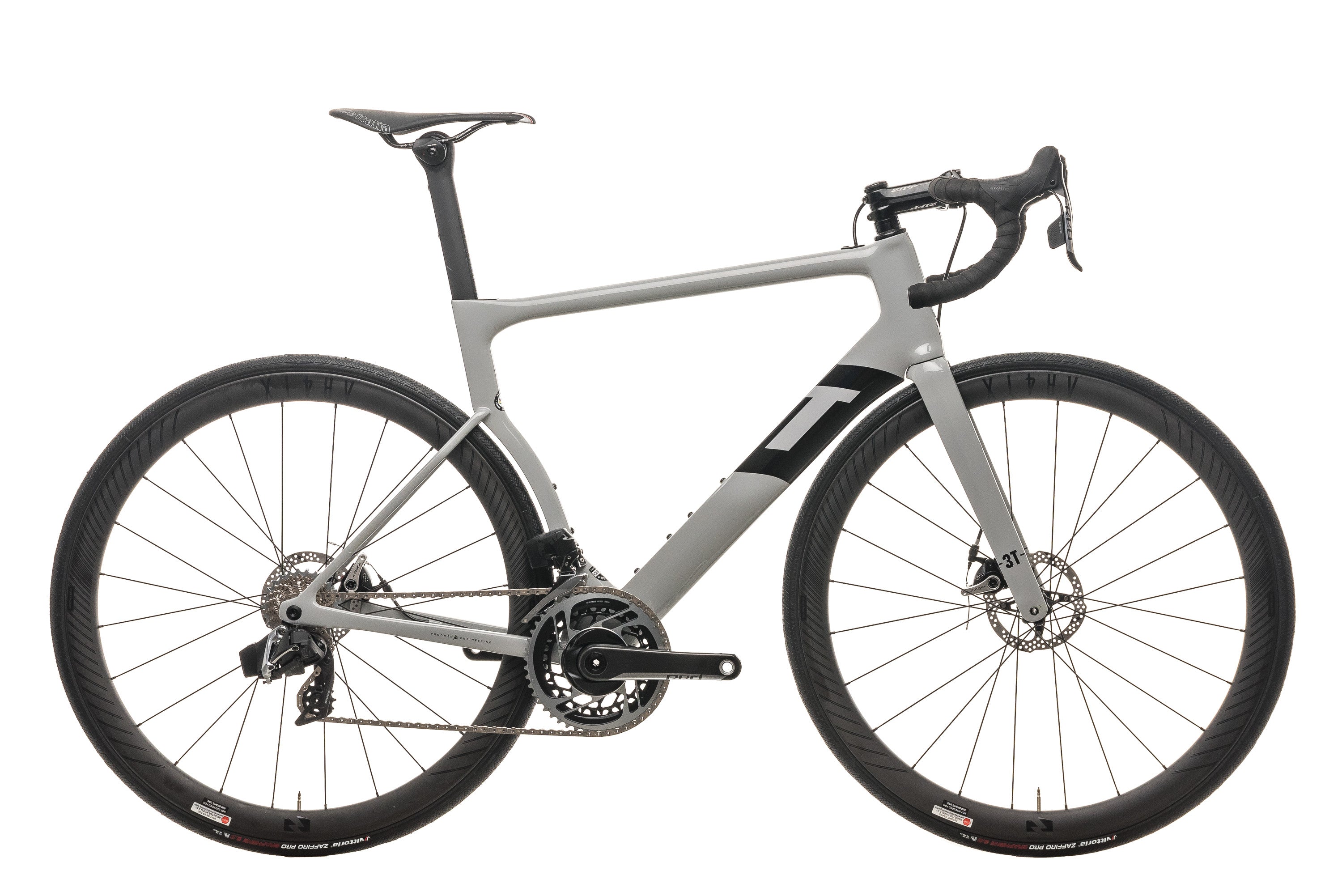3T Strada Due Team Red AXS eTap Road Bike - 2020, Large