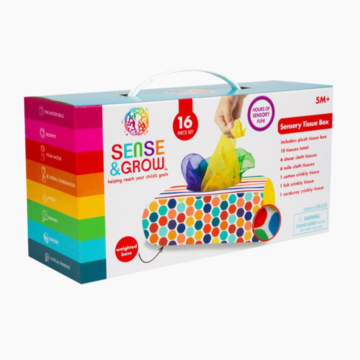 Sensory Tissue Box by Be Amazing Toys