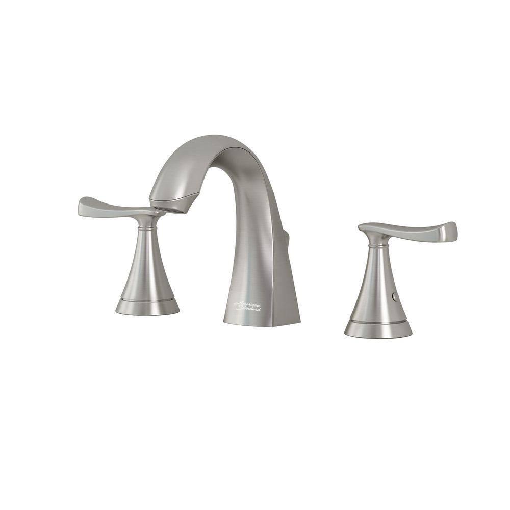 American Standard Chatfield 8 in Widespread 2Handle Bathroom Faucet in Brushed Nickel