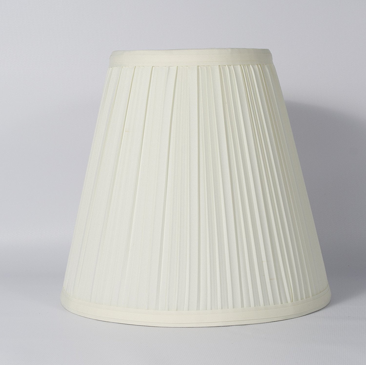 Urbanest 1101555 Eggshell Mushroom Pleated Hardback Lamp Shade 5x9x8.5' (Spider)