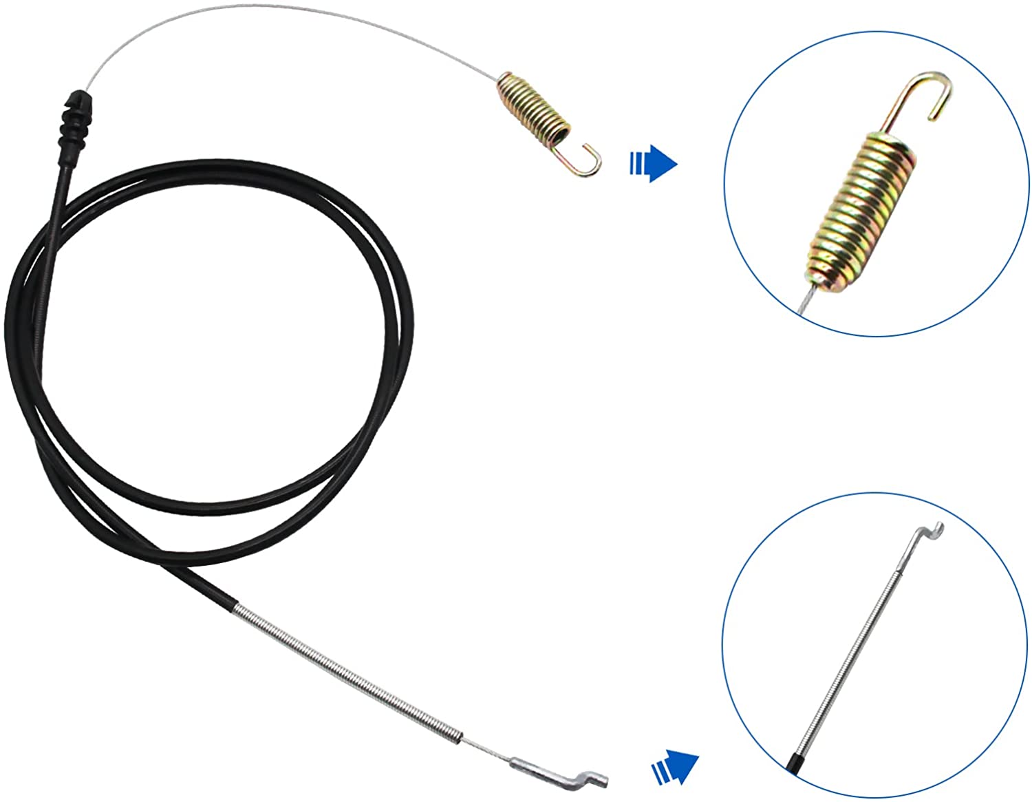 Replacement Traction Cable for Toro Front Drive Self Propelled Lawn Mowers 105-1845 Recycler