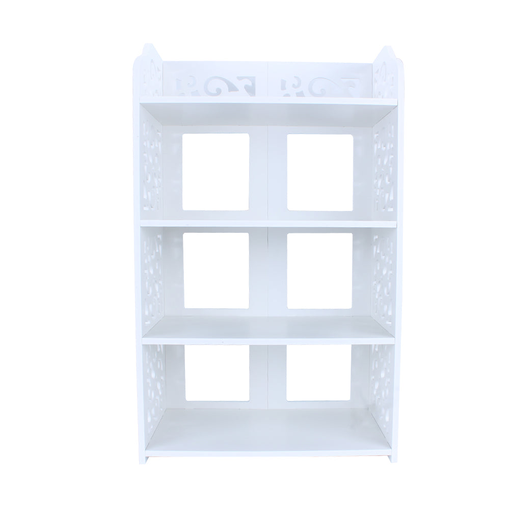 Yosoo 3/4/5 Tier White Chic Hollow Out Shoe Rack Shoe Closet Baroque Storage Organizer Stand Shelf Holder Unit Shelves