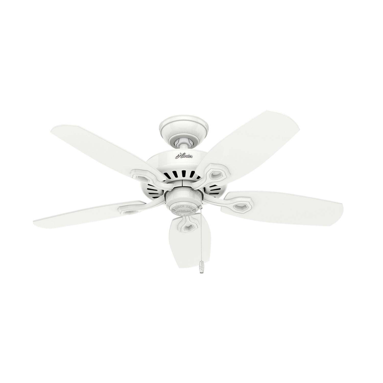 Hunter Builder 42 in. Snow White LED Indoor Ceiling Fan