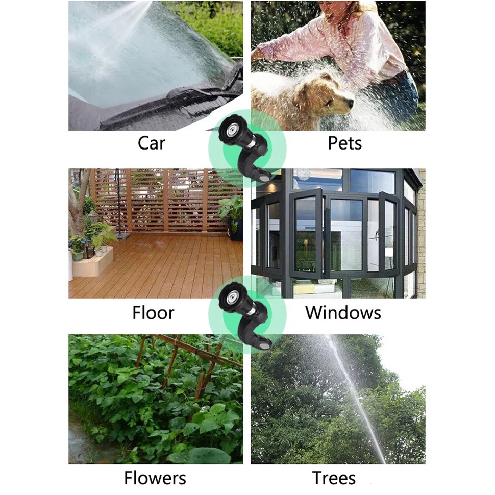 Hot sale garden water sprinkler nozzle high pressure garden irrigation water spray for plants fireman nozzle garden tool