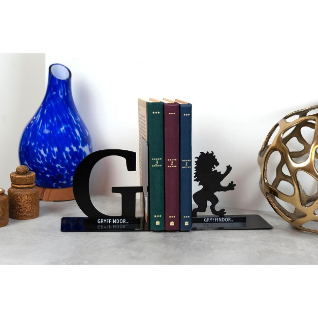 Seven20 Harry Potter Metal Bookends House Gryffindor Design