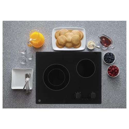 GE 21-inch Electric Radiant Cooktop JP3021DPBB