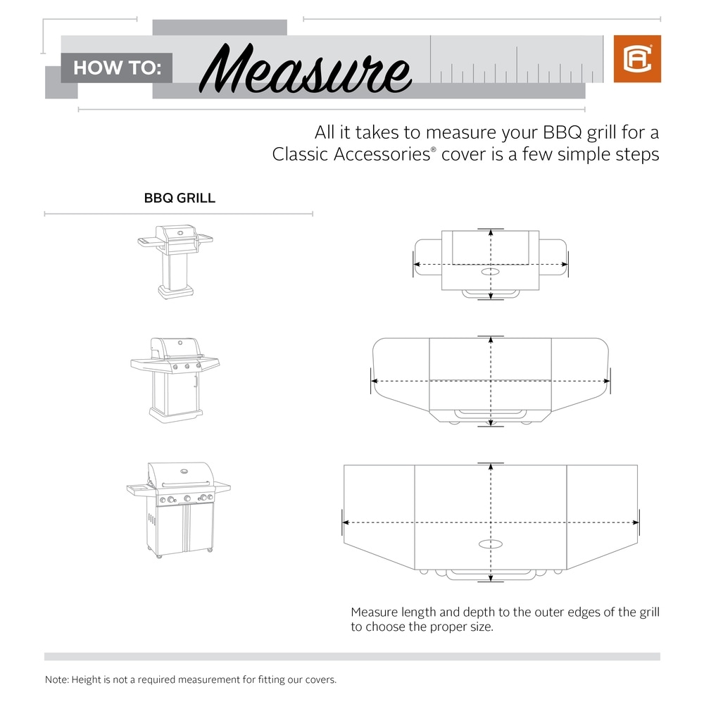 Classic Accessories SideSlider BBQ Grill Cover