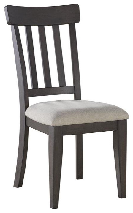 Steve Silver Napa Dusky Cedar Brown Wood Side Chair   Transitional   Dining Chairs   by Homesquare  Houzz